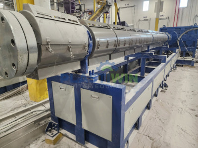 Used 8" Qingdao Xinquan 200-38 Single Screw Extruder
