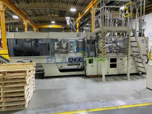 Used 200 Ton Engel Victory 750H/200W/200 2-Shot Injection Molding Machine
