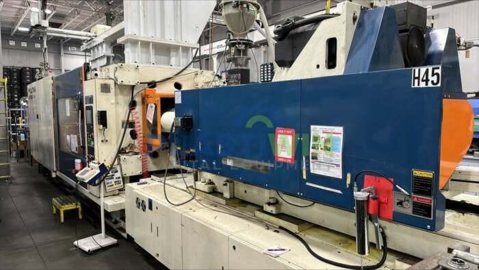 Used 720 Ton UBE UN720W/114E Injection Molding Machine