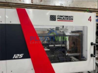 Used 125 Ton Cincinnati Milacron MTS 125 Injection Molding Machine