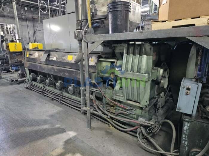 Used 4.5" Davis Standard 34:1 L/D with Gala Model #6 Pelletizing Line