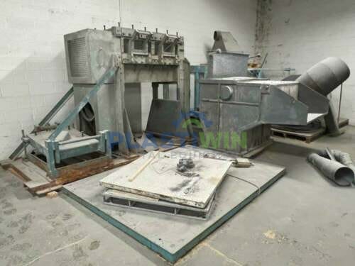 Used 200 HP Cumberland 50 Gran 7KN Granulator