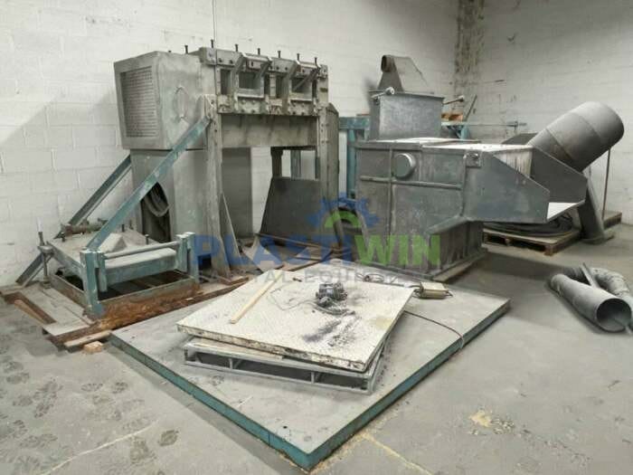 Used 200 HP Cumberland 50 Gran 7KN Granulator