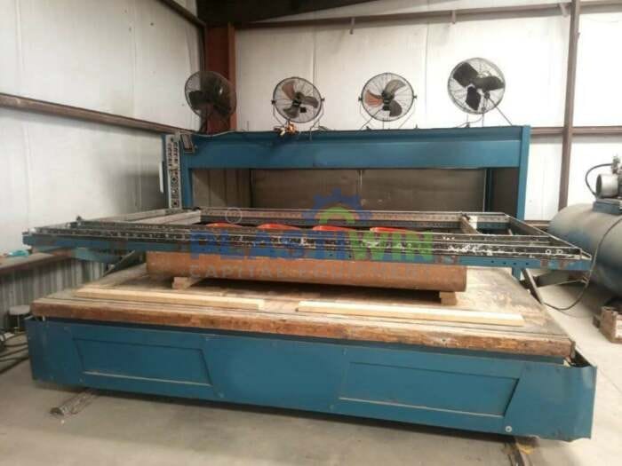 Used PVI Model 8120 Single Station Thermoformer