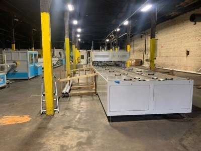 Used Zhangjiagang Sevenstars Machinery SJSZ 80/156 Twin Screw PVC Pipe Extrusion Line