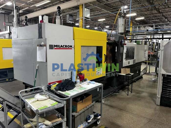 Used 330 Ton Milacron Roboshot 330SIB 603G Injection Molding Machine