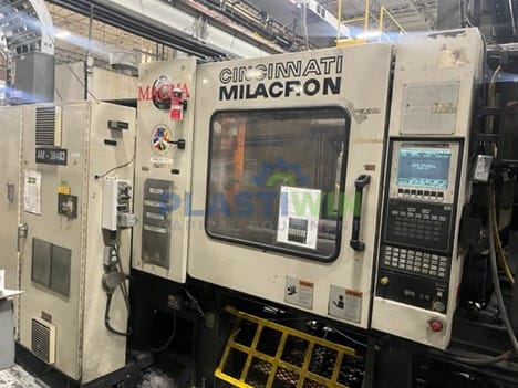 Used 300 Ton Cincinnati Milacron MH 300-21 Injection Molding Machine
