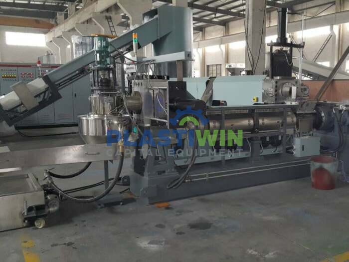 160mm Purui Model SJ160 Single Screw Pelletizing Line