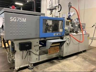 Used 75 Ton Sumitomo SG75M-3 Injection Molding Machine