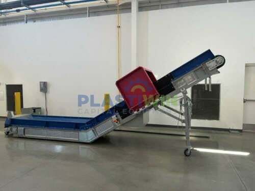 Used Zerma Conveyor with Mesutronic Metal Detector