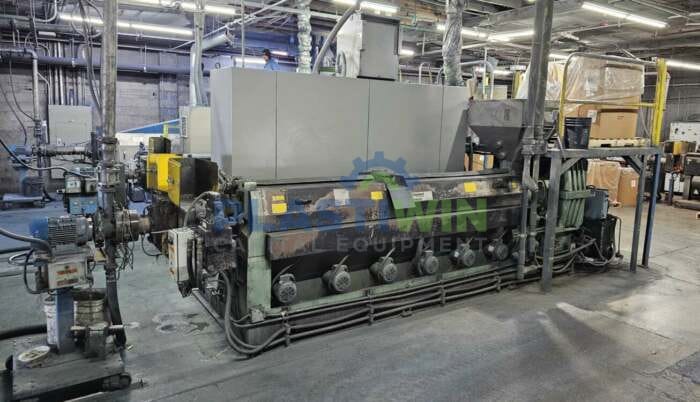 Used 4.5" Davis Standard 32:1 L/D Single Screw Extruder