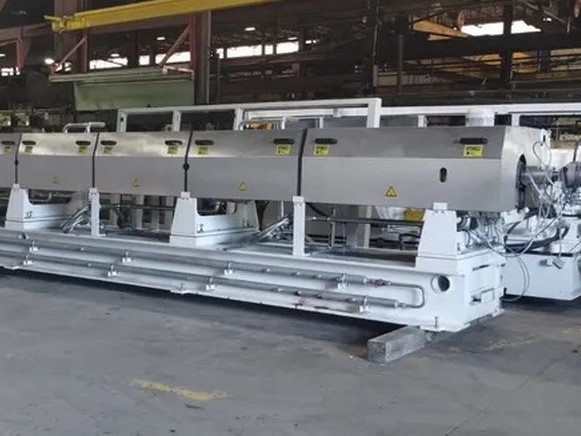 250mm Krauss Maffei Single Screw Extruder used single screw extruder