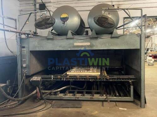 Used 6'x8' Shuman Single Station Vacuum Former