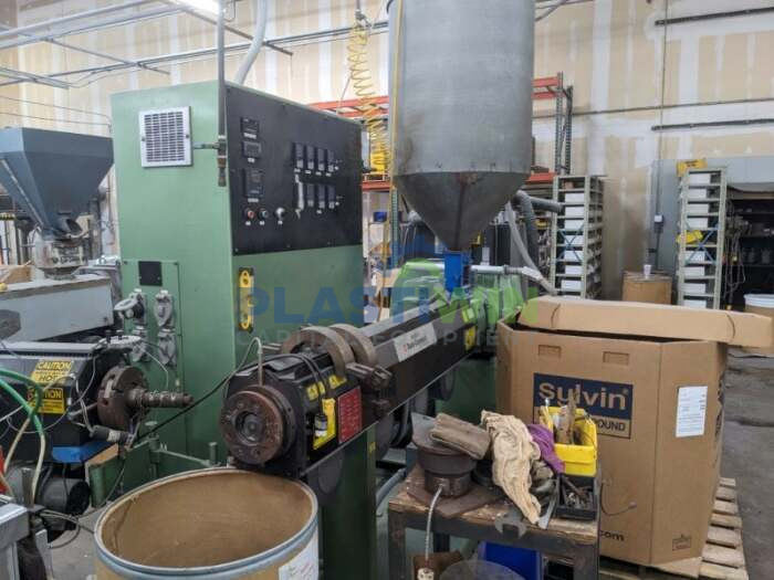 Used 3" Davis Standard 24:1 L/D Profile Extrusion Line