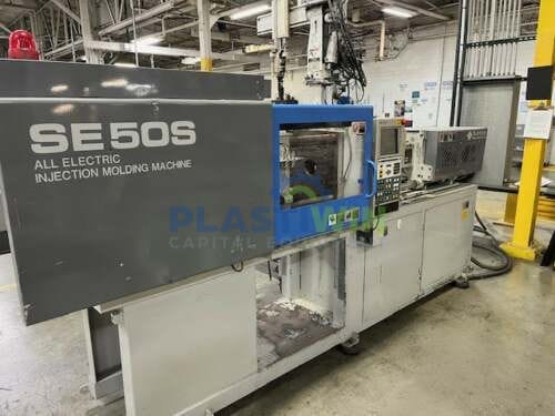 Used 50 Ton Sumitomo SE50S All Electric Injection Molding Machine