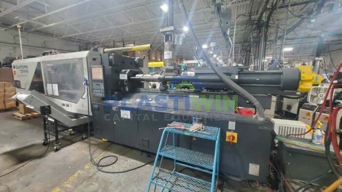 Used 385 Ton Sumitomo Systec 385/720-1450 Thermoset Injection Molding Machine