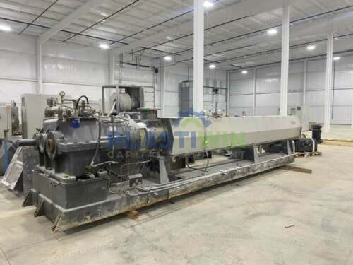 Used 6" Davis Standard 400 HP 34:1 Single Screw Extruder