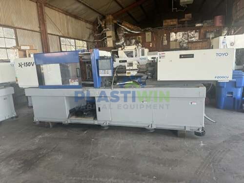 Used 150 Ton Toyo SI-150V-F200CU Injection Molding Machine