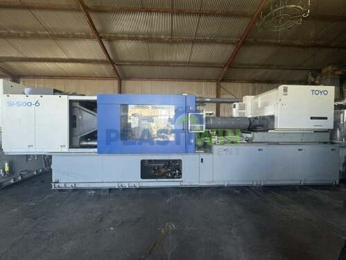 Used 500 Ton Toyo SI-500-6/K600DU Injection Molding Machine