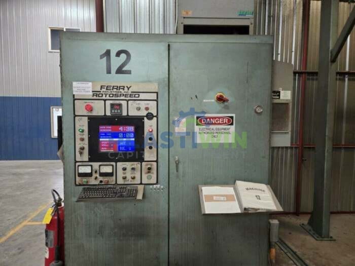 Used Ferry RS3300 4 Arm Rotational Molding Machine