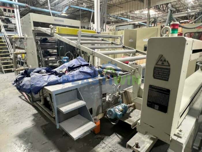 Used 48" Wide Rulli Standard Complete Sheet Extrusion Line