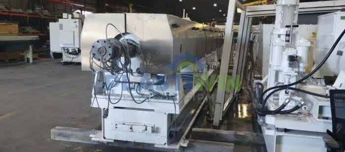 Used 250mm Krauss Maffei ZE250x30D Single Screw Extruder