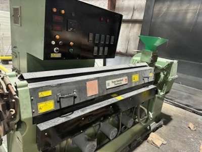 Used 3.5” Davis Standard 24:1 L/D Single Screw Extruder