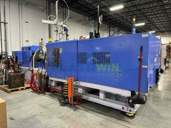 Used 450 Ton JSW J450ELII Electric Injection Molding Machine