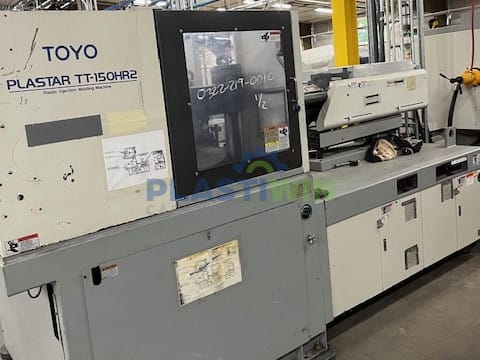 Used 150 Ton Toyo TT-150HR2 Vertical Rotary Injection Molding Machine