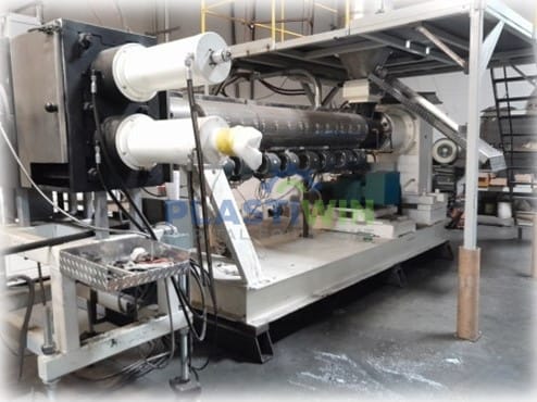 Used 48” Davis Standard 6” 350 HP PET Sheet Extrusion Line