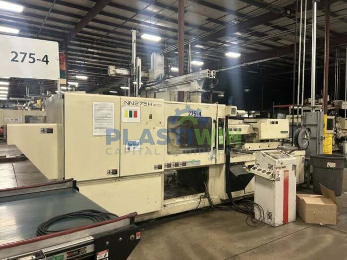 Used 275 Ton Niigata NN275 H Injection Molding Machine