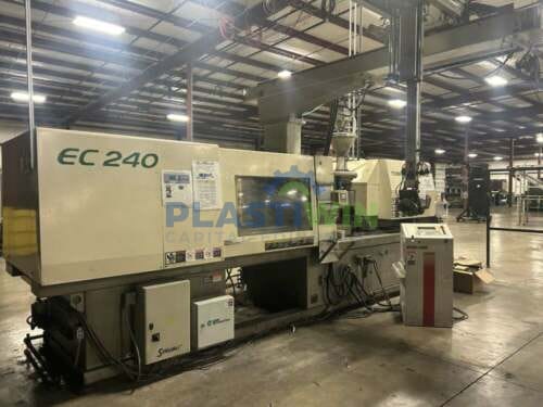 Used 240 Ton Toshiba EC240 Electric Injection Molding Machine