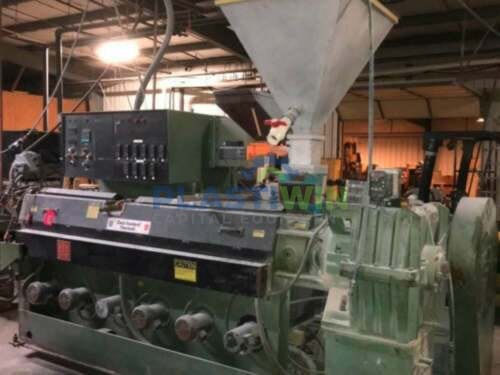 Used 3.5" Davis Standard 30:1 Single Screw Extruder