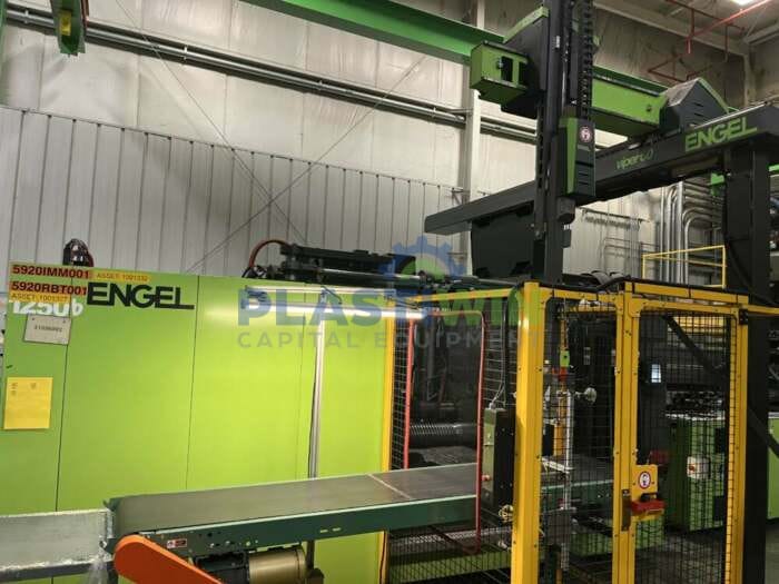 Used 1250 Ton Engel Duo 17060/1250 Injection Molding Machine