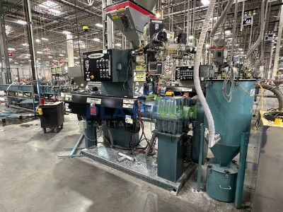 Used 75mm Davis Standard Single Screw Extruder