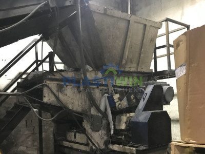 Used 60 HP Vecoplan RG 52 Complete Shredding System