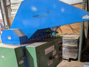 Used 25 HP Avangard FD-25 Shredder with Hot Melt Densifier