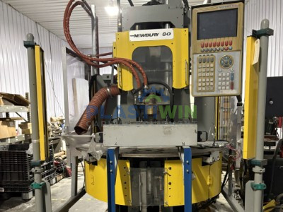 Used 80 Ton Demag Van Dorn Vertical Rotary Table Injection Molding Machine
