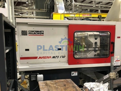 Used 170 Ton Cincinnati Milacron Magna MTG 170 Injection Molding Machine