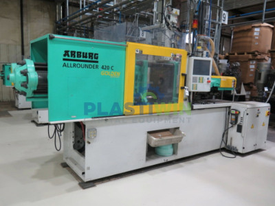 Used 110 Ton Arburg Allrounder 420 C 1000-290 Injection Molding Machine