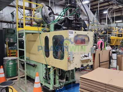 Used Hayssen Econablow 50-D-375 Accumulator Head Blow Molding Machine