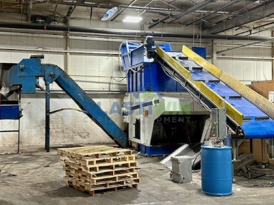 Refurbished 150 HP Vecoplan RTR-70K Rotary Tire Re-Shredder