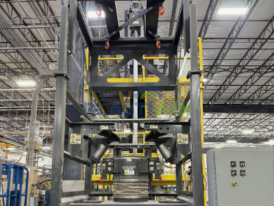 New NBE Super Sack Powder Unloader with Agitator and Flex Auger