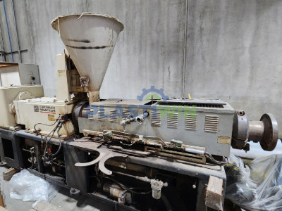 Used 80mm Cincinnati Milacron Twin Screw Extruder