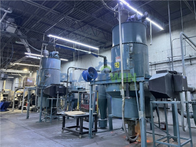 Used Una-Dyn XTLR-3000 Turbo Crystallizing Hopper