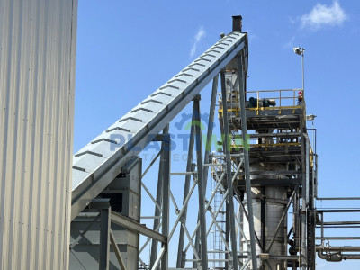 Used 48" x 36' Infeed Chainbelt Conveyor
