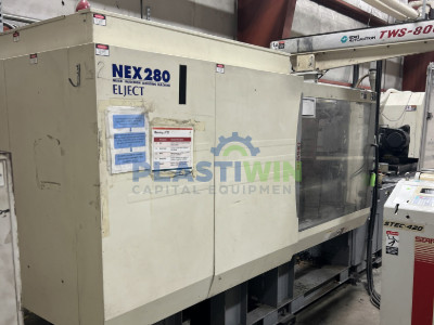 Used 300 Ton Nissei NEX280-71E All Electric Injection Molding Machine