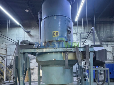 Used Una-Dyn XTLR-3000 Turbo Crystallizing Hopper
