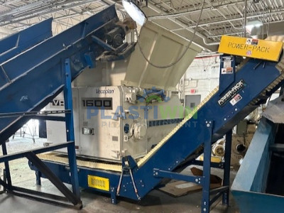 Used 150 HP Vecoplan VAZ 1600 Shredding System