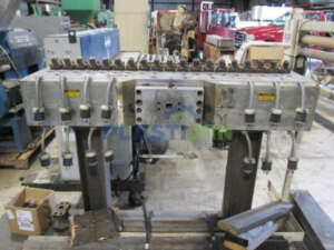 Used 55" Cloren Die Co x Die with Stand